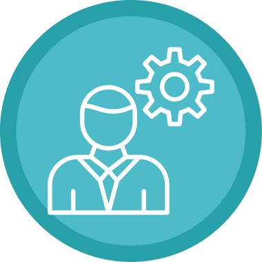 Employee businessman icon vector illustration