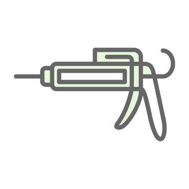 silahlı askeri silah beyaz üzerine izole edildi