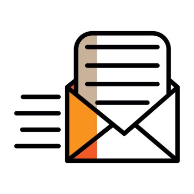 harf simgesi, vektör illüstrasyonu basit tasarım