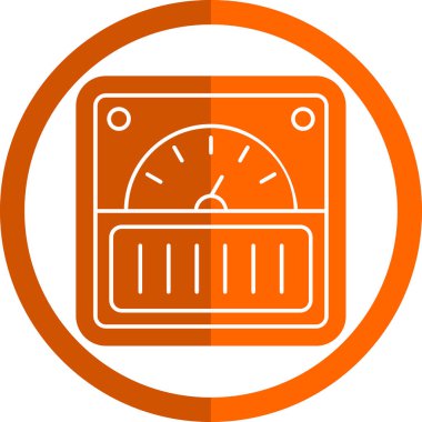 Modern bir simgenin vektör illüstrasyonu