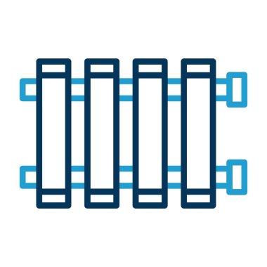 vektör yapı bariyeri simgesi