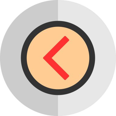 Saat simgesi vektör illüstrasyonu