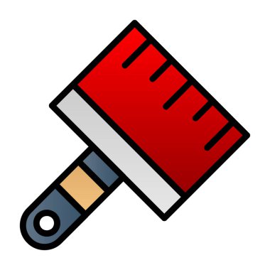 boya fırçası vektör simgesi