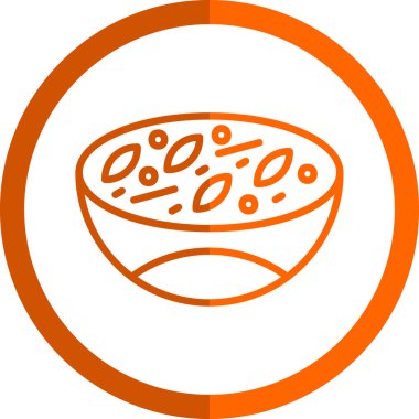 Biftek. Web simgesi basit illüstrasyon