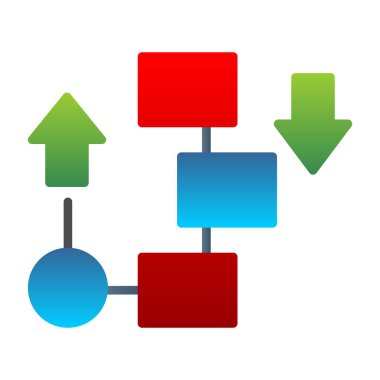 Düz simgeyi paylaş. vektör illüstrasyonu