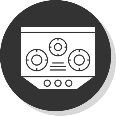 seo modern simgesinin vektör illüstrasyonu