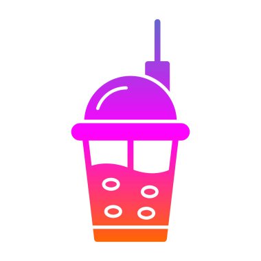 dondurma ikonu vektör illüstrasyonu