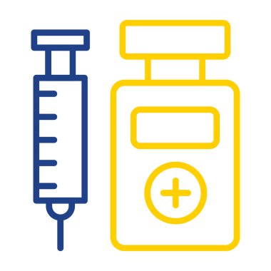 Tıbbi ve sağlık ikonu vektör illüstrasyonu