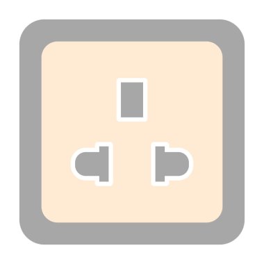 Modern simgenin vektör illüstrasyonu