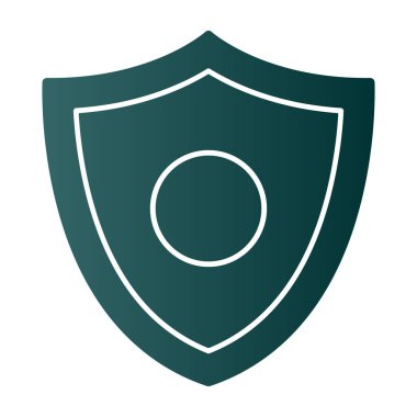 kalkan simgesi web basit illüstrasyon