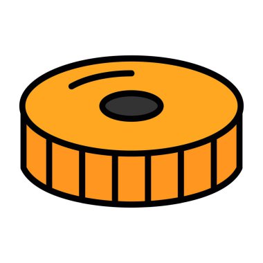 Çizgi film yiyeceklerinin vektör çizimi