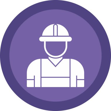 Miğfer vektör illüstrasyonlu mimar. 