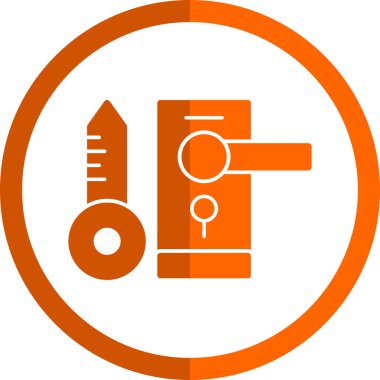 Modern simgenin vektör illüstrasyonu