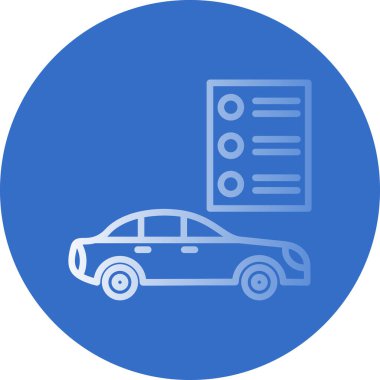 - Araba. Web simgesi vektör illüstrasyonu