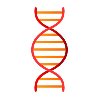dna. Web simgesi basit illüstrasyon 