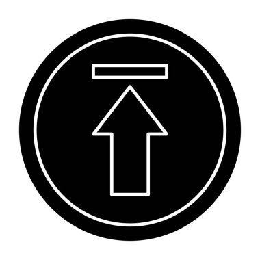 gönderme satırı simgesi, vektör illüstrasyonu