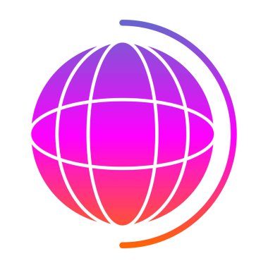 Yeryüzü ikonu vektör illüstrasyonuName                   