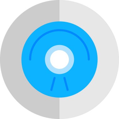 CD mi? Web simgesi basit illüstrasyon