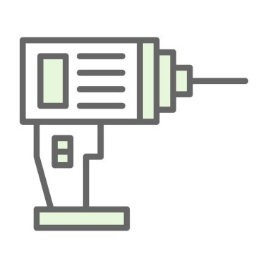 matkap simgesi, vektör illüstrasyonu