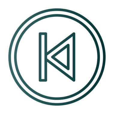 Modern b 'nin vektör illüstrasyonu eksik simgesi