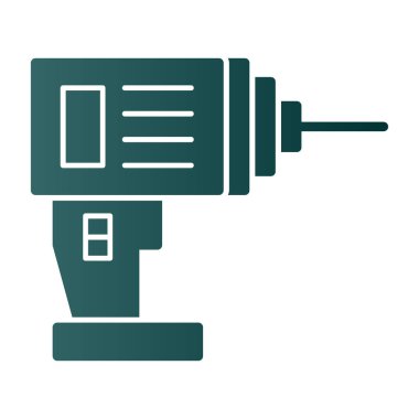 matkap simgesi, vektör illüstrasyonu