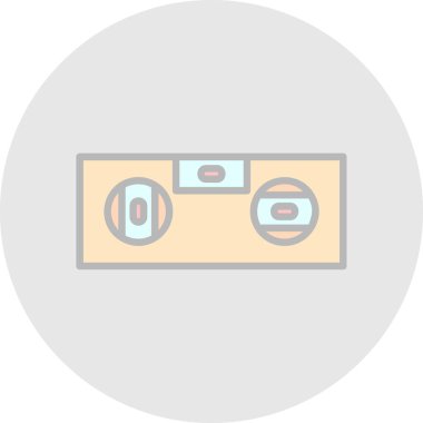 Modern b 'nin vektör illüstrasyonu eksik simgesi