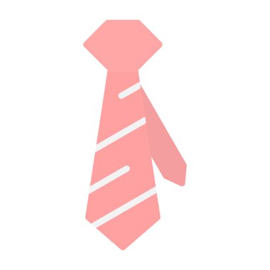 Kravat. Web simgesi basit tasarım