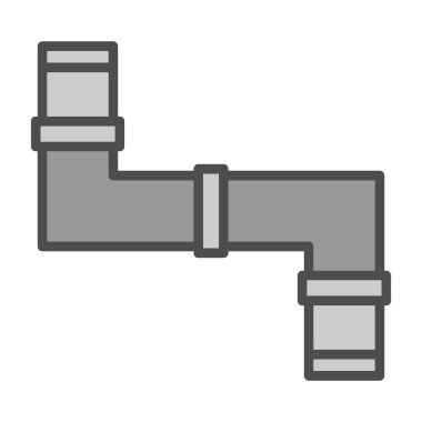 boru vektör çizimi, simge şeffaf tasarım arkaplanı