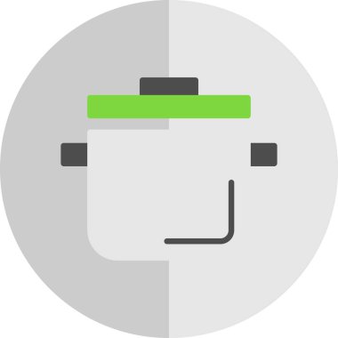 Modern bir simgenin vektör illüstrasyonu