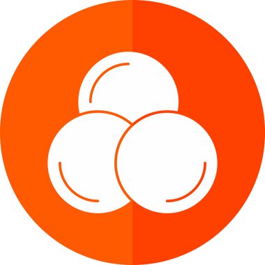 Yemek. Web simgesi vektör illüstrasyonu