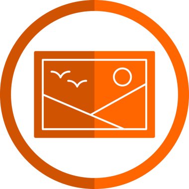 Zarf. Web simgesi basit illüstrasyon