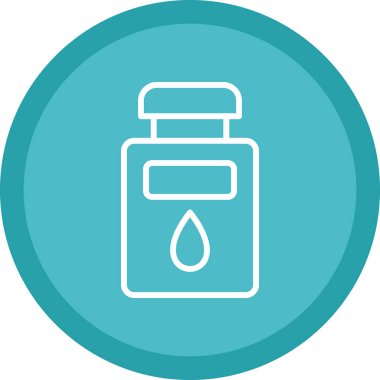 Şişe. Web simgesi basit illüstrasyon