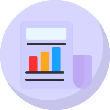 gazete simgesi, vektör illüstrasyonu basit tasarım