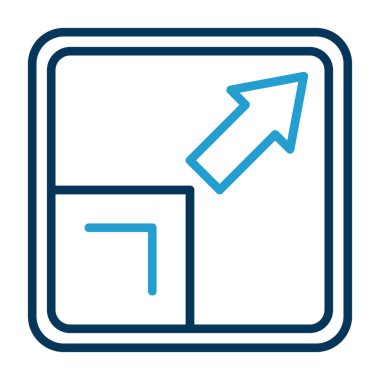 ok simgesi vektör illüstrasyonu