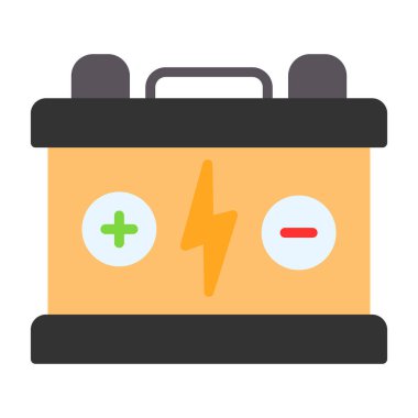 Pil. Web simgesi basit tasarım                       