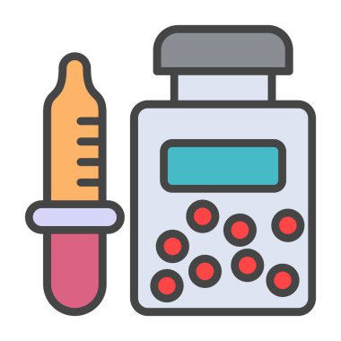 Seo simgesinin vektör illüstrasyonu