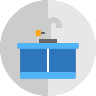 Kitchen sink icon.web simple illustration