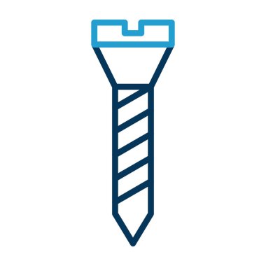 vector illustration of screw tool icon 