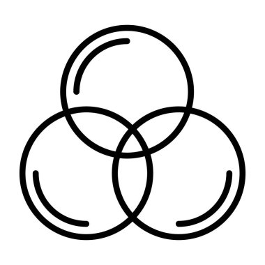 Siyah ve beyaz bir çiçeğin vektör çizimi