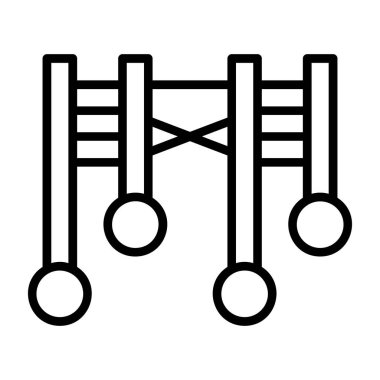 Modern simgenin vektör illüstrasyonu