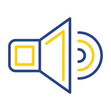 hoparlör vektör illüstrasyonu