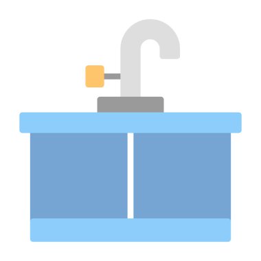 Kitchen sink icon.web simple illustration