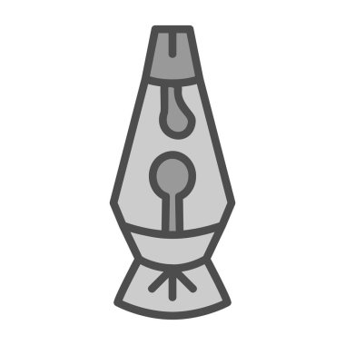 Lava lamp icon vector illustration