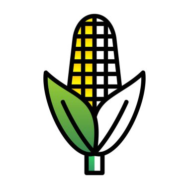 Mısır ikonu. Mısır ikonu. vektör illüstrasyonu.