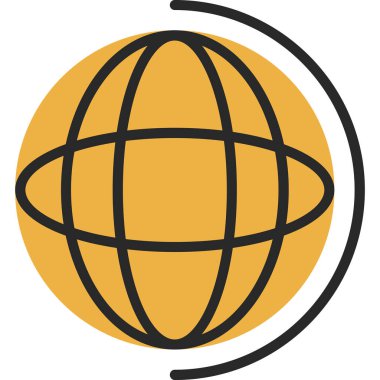 Yeryüzü ikonu vektör illüstrasyonuName                   