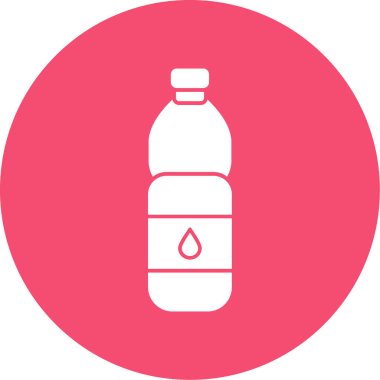 su şişesi ikonu vektör çizimi tasarımı 