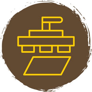 Gıda simgesinin vektör illüstrasyonu