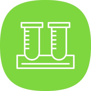 test tubes vector icon design