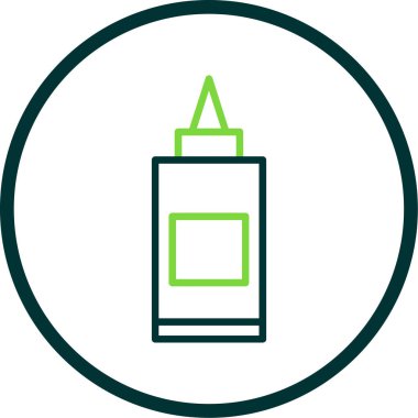 Yapıştırıcı ağ simgesi, vektör illüstrasyonu 