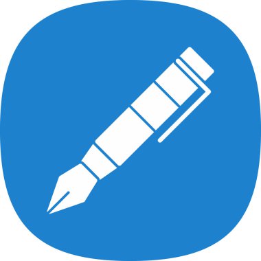 Mürekkep. Web simgesi basit illüstrasyon